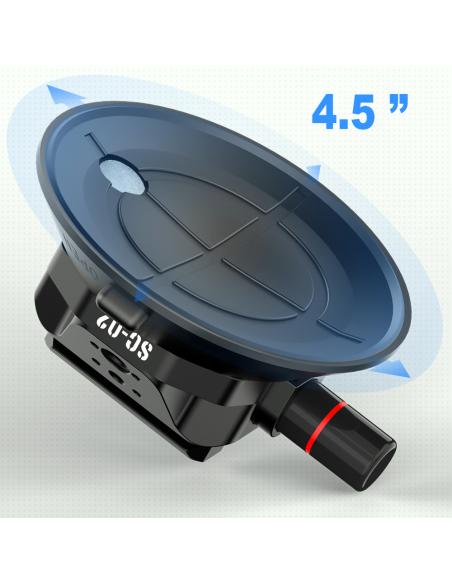 Przyssawka 4,5″ Ulanzi SC-02 z mocowaniem Magic Arm i szyną NATO