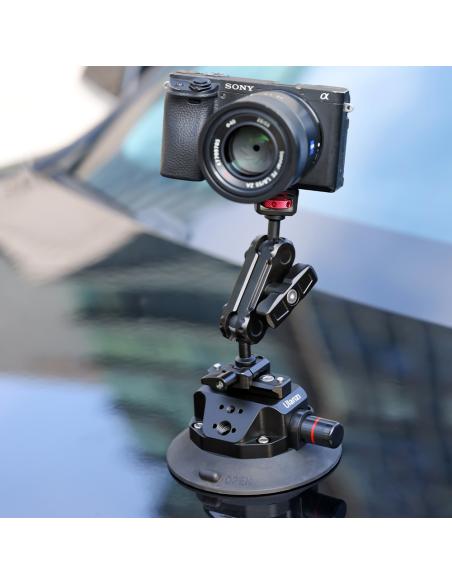Przyssawka 4,5″ Ulanzi SC-02 z mocowaniem Magic Arm i szyną NATO