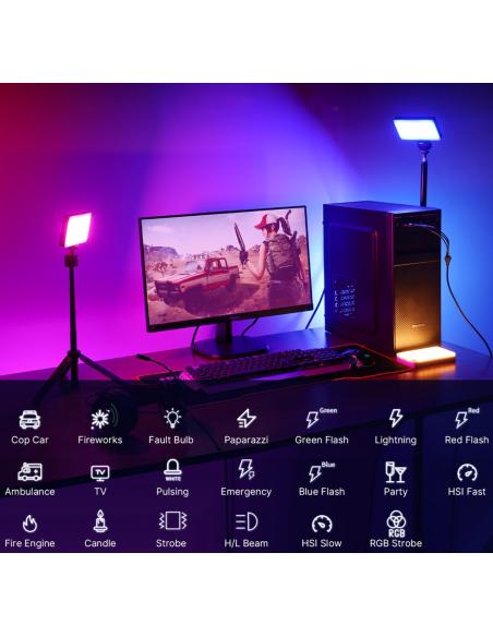 Lampa Video LED RGB ULANZI LT002 / PL-01