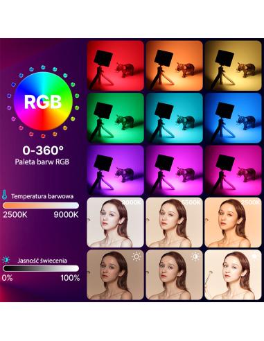 Lampa Video LED RGB ULANZI LT002 / PL-01