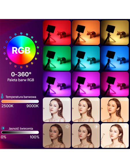 Lampa Video LED RGB ULANZI LT002 / PL-01
