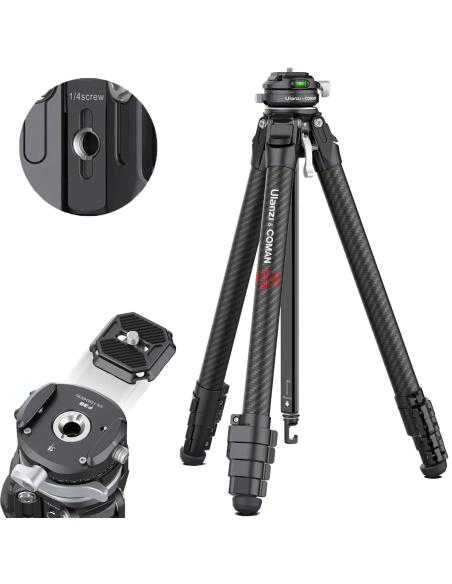 Karbonowy statyw fotograficzny ULANZI & COMAN ZERO F38 z głowicą panoramiczną