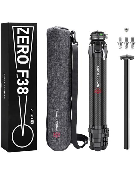 Karbonowy statyw fotograficzny ULANZI & COMAN ZERO F38 z głowicą panoramiczną