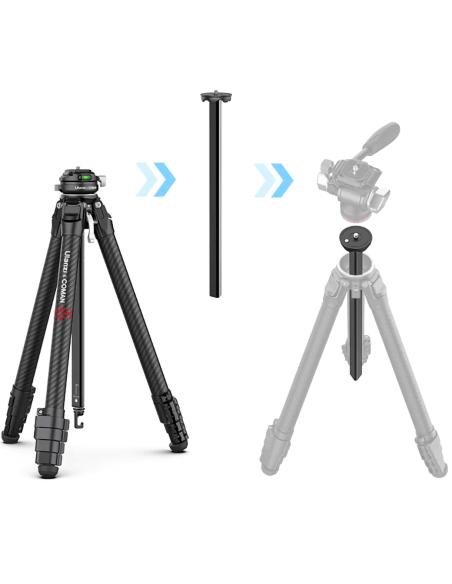 Karbonowy statyw fotograficzny ULANZI & COMAN ZERO F38 z głowicą panoramiczną