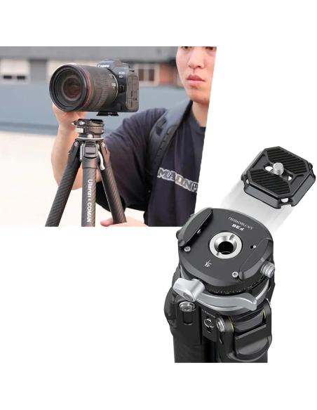 Karbonowy statyw fotograficzny ULANZI & COMAN ZERO F38 z głowicą panoramiczną