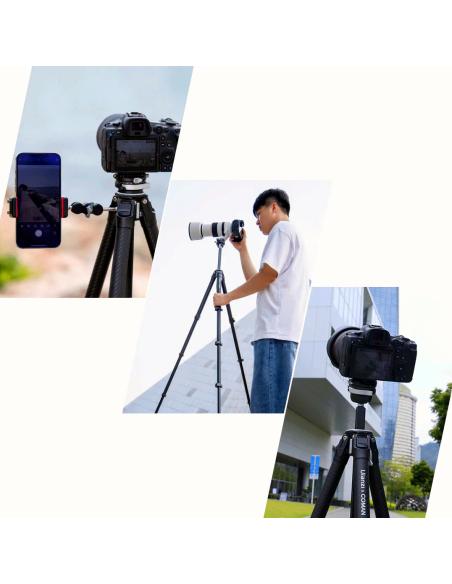 Karbonowy statyw fotograficzny ULANZI & COMAN ZERO F38 z głowicą panoramiczną