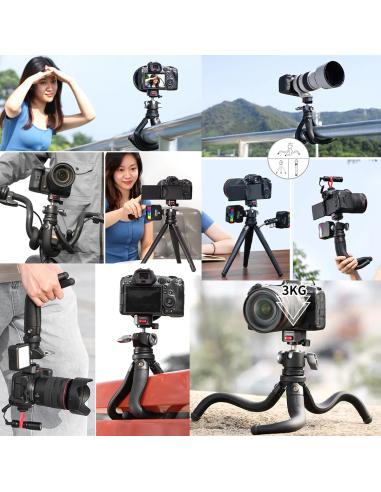 Giętki statyw z kulową głowicą Ulanzi CLAW MT-68