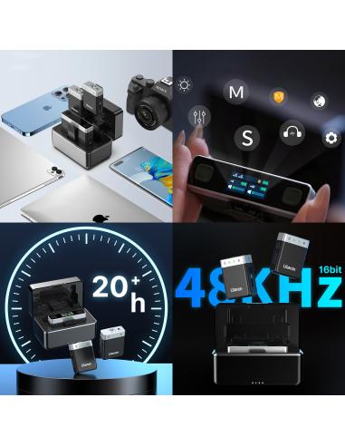 Mikrofony bezprzewodowe  ULANZI U-Mic AM18 PRO