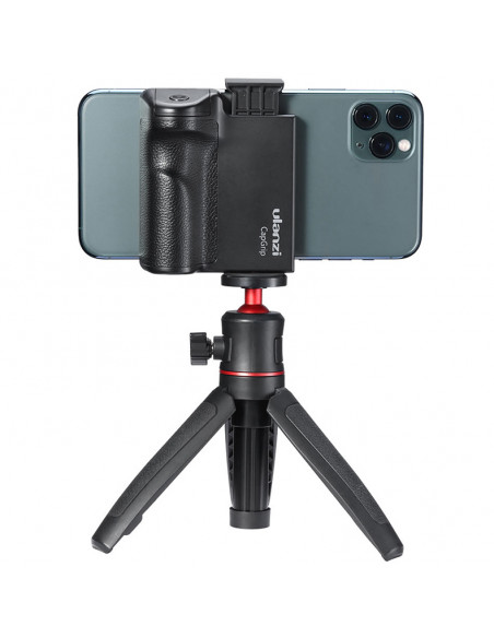 Uchwyt z pilotem Bluetooth do smartfona Ulanzi CapGrip Black