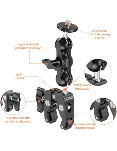 Uchwyt szczękowy MagicArm UURIG BH-09