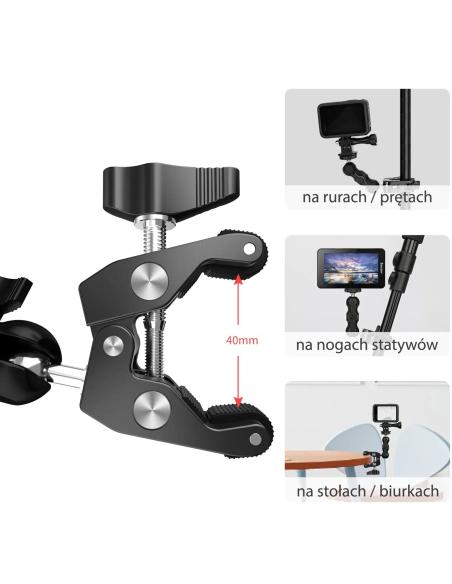 Uchwyt szczękowy MagicArm UURIG BH-09