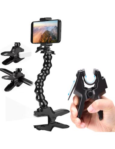 Imadło Klips z gęsią szyją do smartfonu Ulanzi...