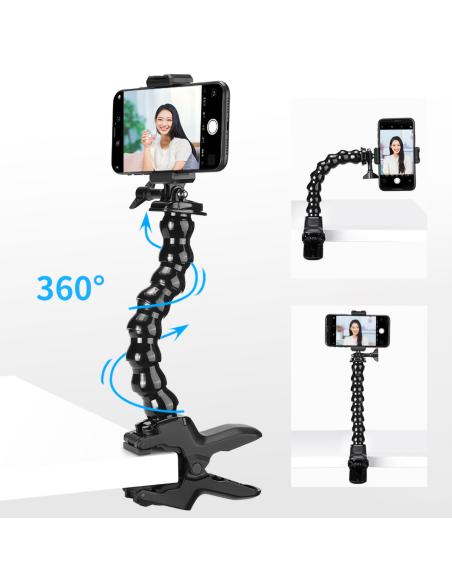 Imadło Klips z gęsią szyją do smartfonu Ulanzi U-SELECT MP-4