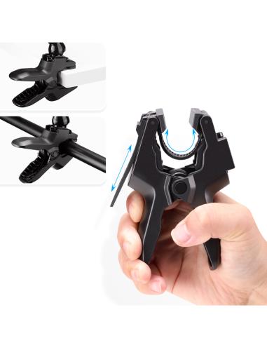 Imadło Klips z gęsią szyją do smartfonu Ulanzi...