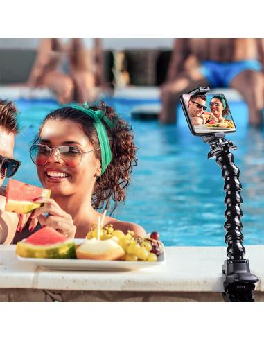 Imadło Klips z gęsią szyją do smartfonu Ulanzi...