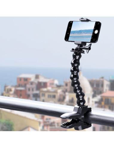 Imadło Klips z gęsią szyją do smartfonu Ulanzi...