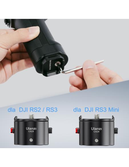 Przedłużenie z systemem CLAW-Quick ULANZI TB20 do gimbali serii DJI RS