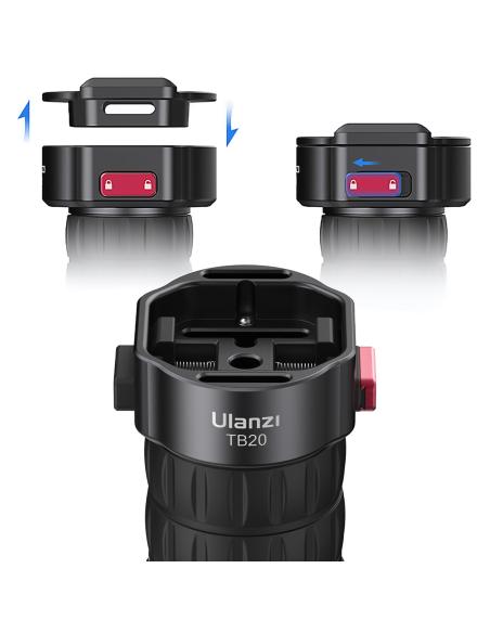 Przedłużenie z systemem CLAW-Quick ULANZI TB20 do gimbali serii DJI RS