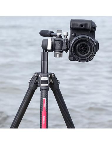 Karbonowy statyw z panoramiczną głowicą filmową...