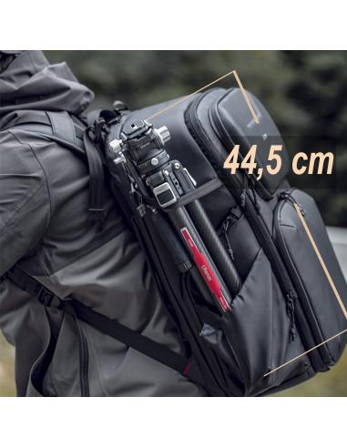 Karbonowy statyw z panoramiczną głowicą filmową...
