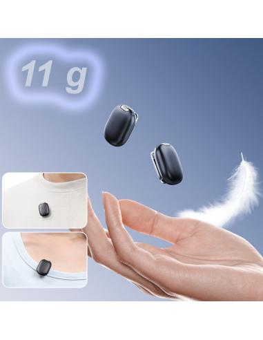 Bezprzewodowe mikrofony krawatowe WiFi 2,4 GHz...