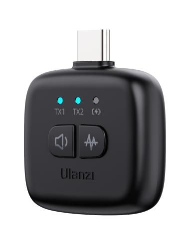 Bezprzewodowe mikrofony krawatowe WiFi 2,4 GHz...