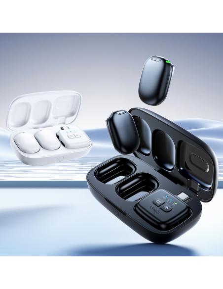 Bezprzewodowe mikrofony krawatowe WiFi 2,4 GHz Ulanzi Tiny MIC A30 z USB-C