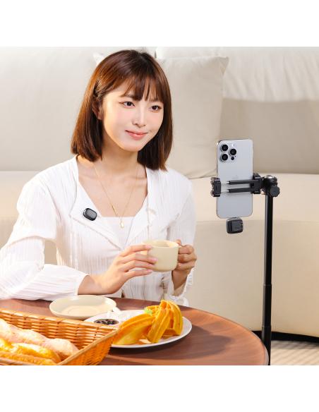 Bezprzewodowe mikrofony krawatowe WiFi 2,4 GHz Ulanzi Tiny MIC A30 z USB-C