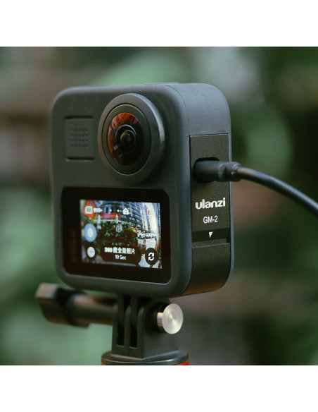 Zaślepka baterii z otworem na przewód USB do GoPro MAX - Ulanzi GM-2