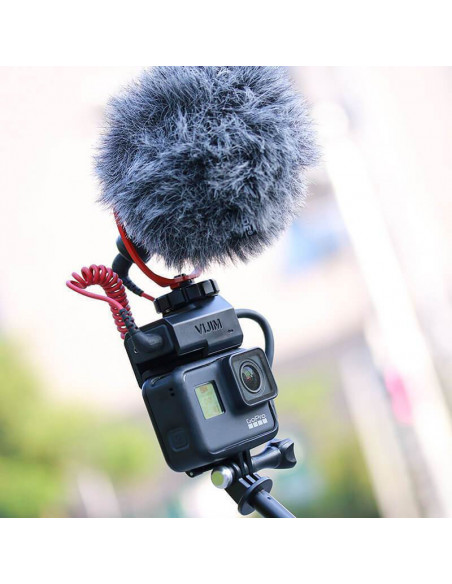 Uchwyt montażowy adaptera audio AAMIC-001 Pro 3,5mm na GoPro 7, 6, 5 - Ulanzi VIJIM GP-3