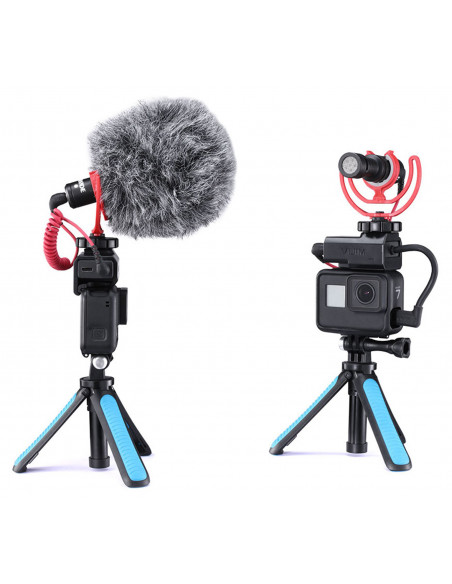 Uchwyt montażowy adaptera audio AAMIC-001 Pro 3,5mm na GoPro 7, 6, 5 - Ulanzi VIJIM GP-3