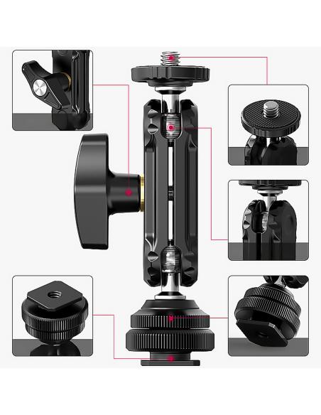 Magic Arm ULANZI R098  - ramię przegubowe 1/4″ + zimna stopka